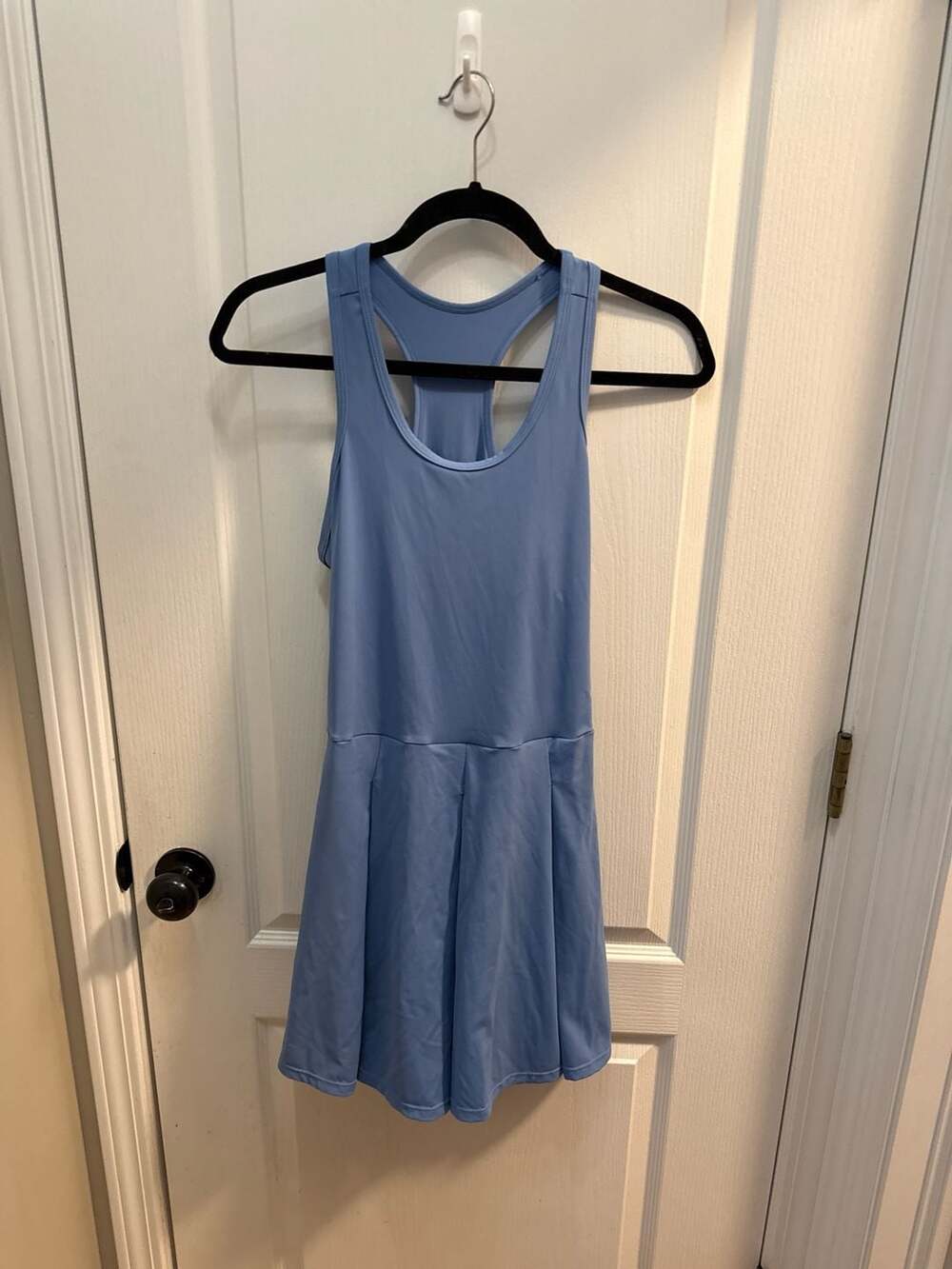 Halara Cloudful 2-in-1 Pleated Activity Dress Blue Size L